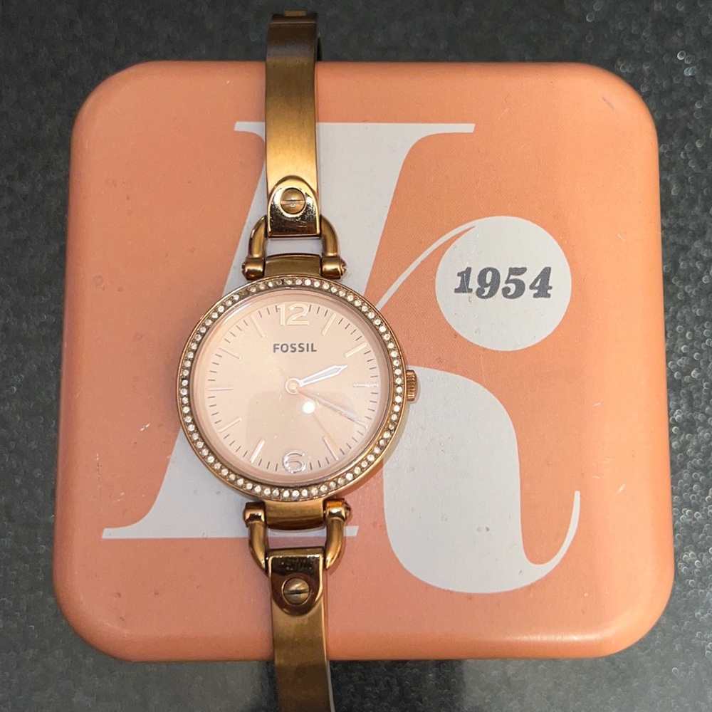 Fossil Women's Gold-Tone Watch